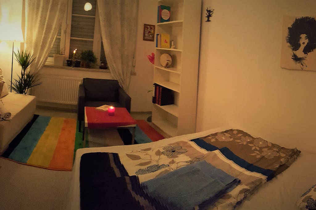 Cozy and quiet room in Frankfurt's most popular area - Centrally located to the subway