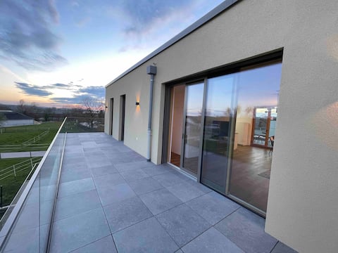 Modern Sunset Penthouse