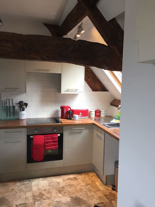 Equipped Kitchen area