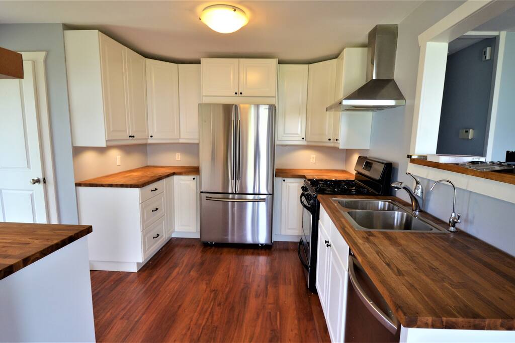 Spacious kitchen