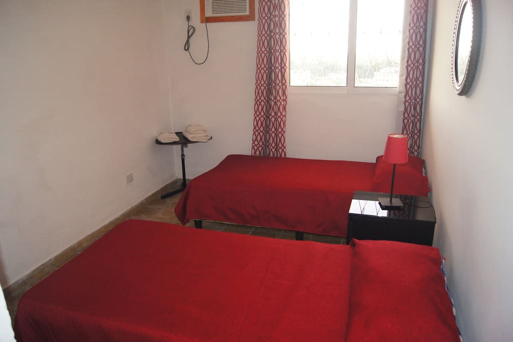 Two bedrooms like this one.