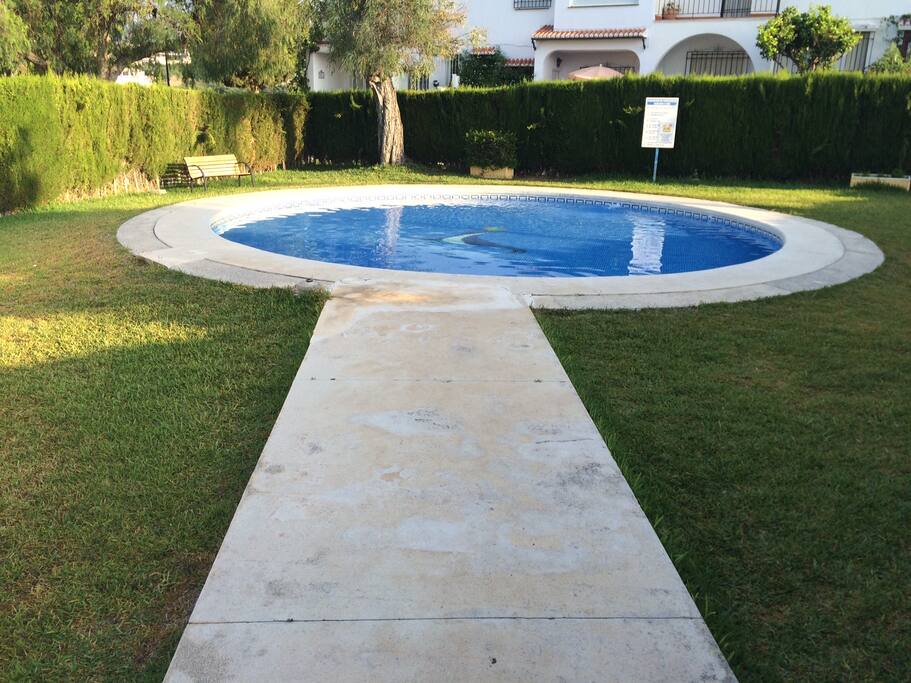 Children pool in the community, open from June to end September.