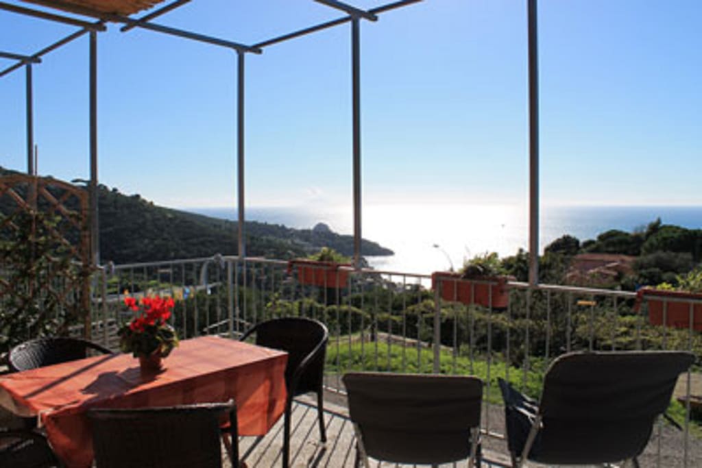 Terrazza vista mare
