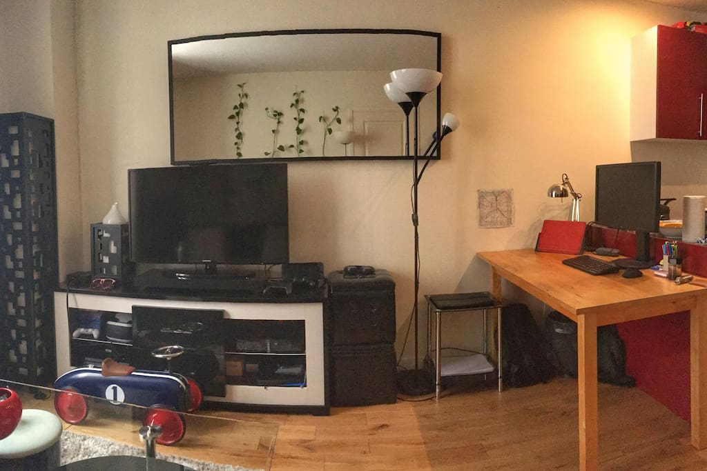 Partie TV + Bureau