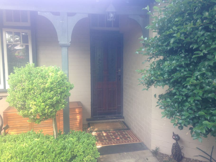 Front entrance