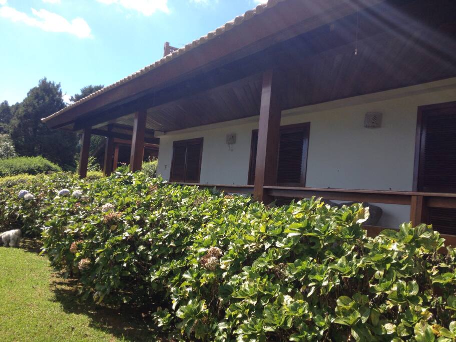 Varanda dos quartos