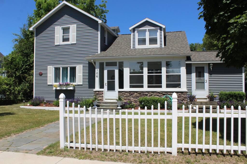 Another view of the front of house