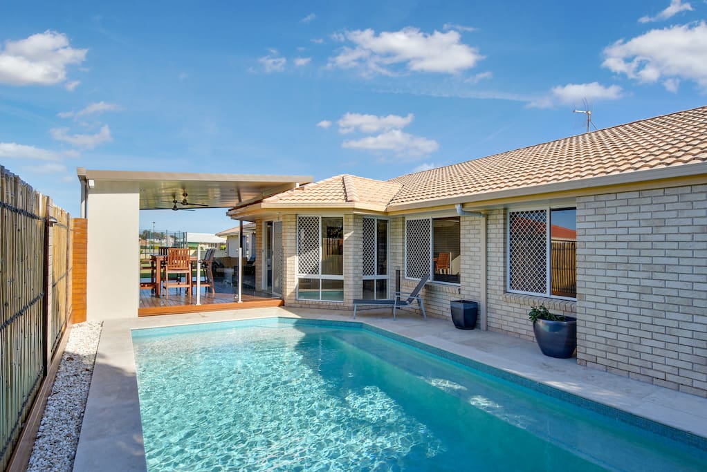 Large Outdoor Pool Area