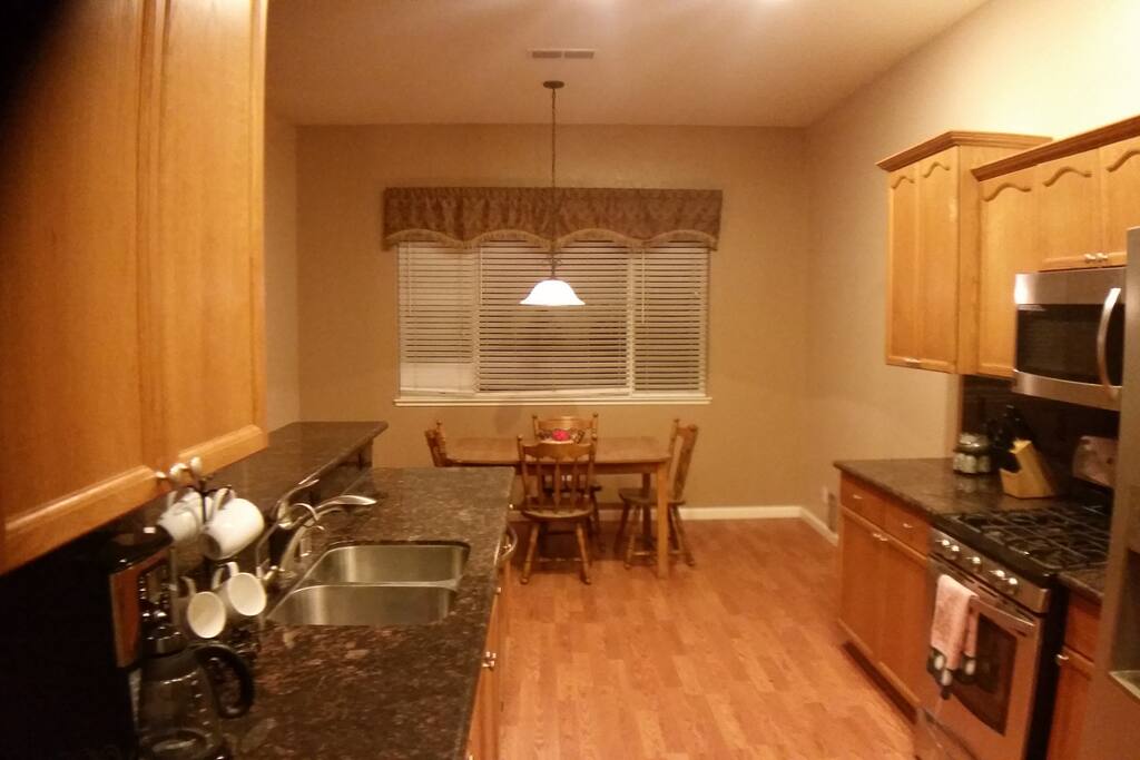 Kitchen and Breakfast nook