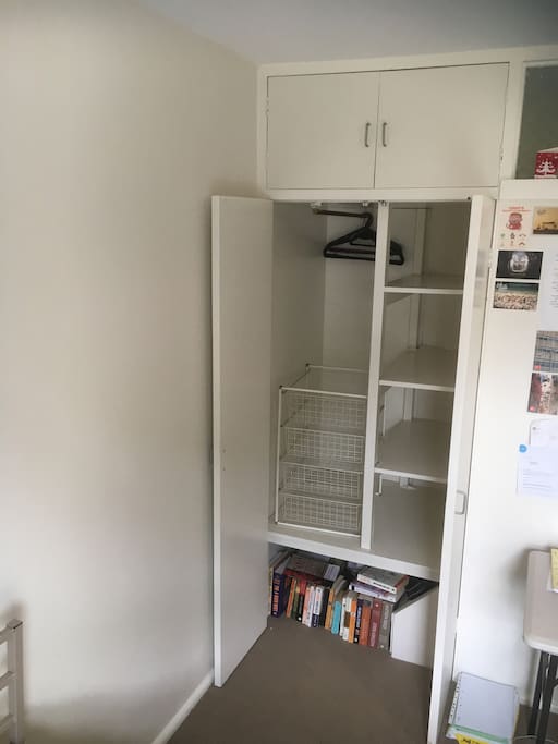 Storage and even a library!
