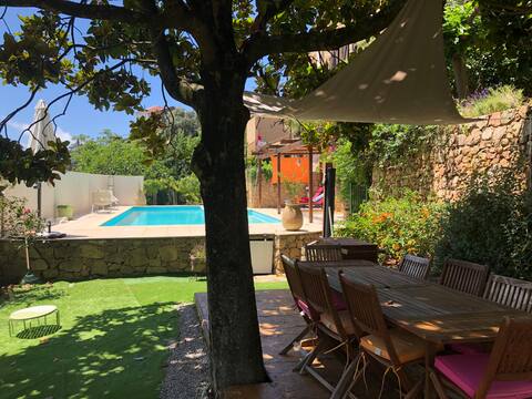 Traditional Corsican house with private swimming pool