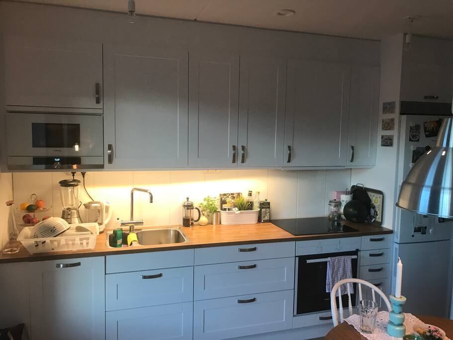 Kitchen with dishwasher and all facitilities you need.