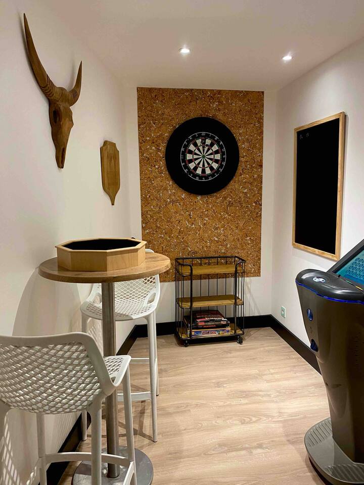 Duplex de luxe, jacuzzi/sauna/billard/terrasse