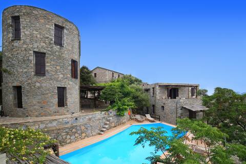Traditional tower in kikaria