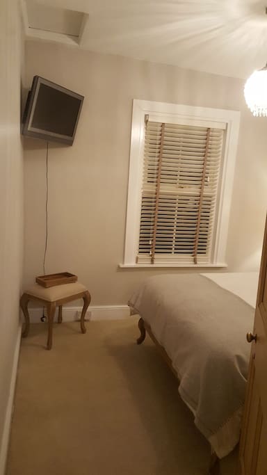 Guest bedroom from doorway
