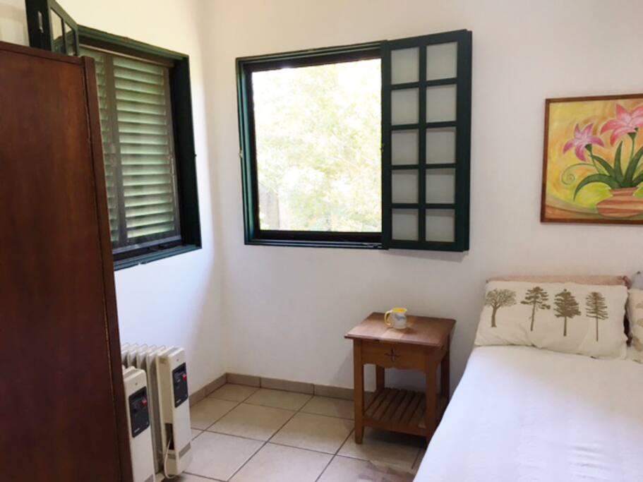 Room with heaters