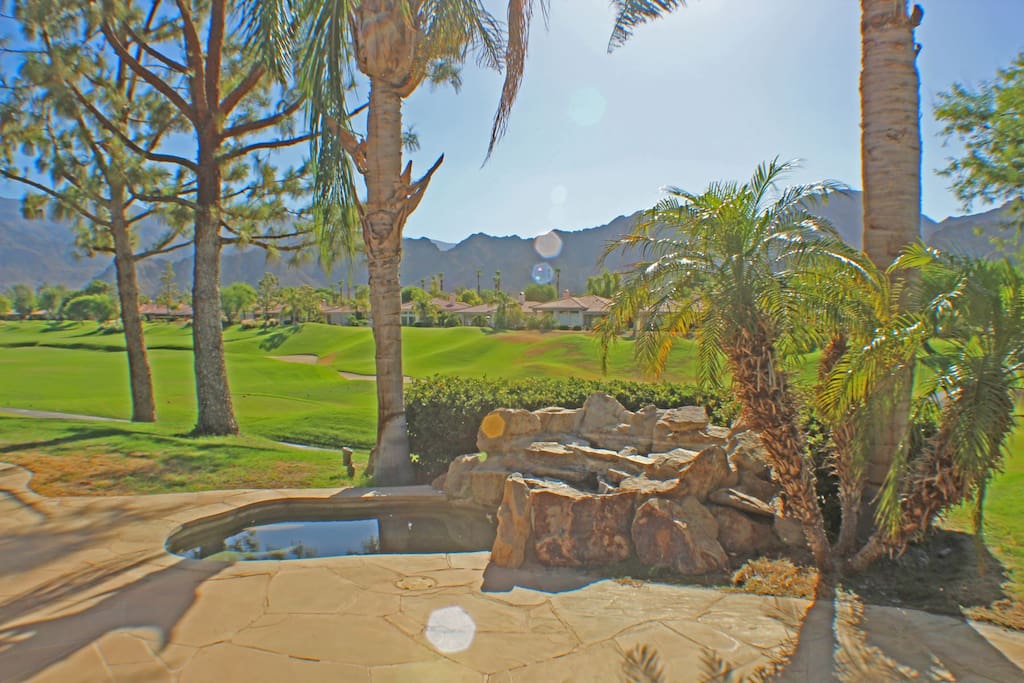 Located on the fairway with beautiful views