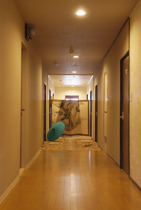 和風造りの廊下
Japanese Style Hallway