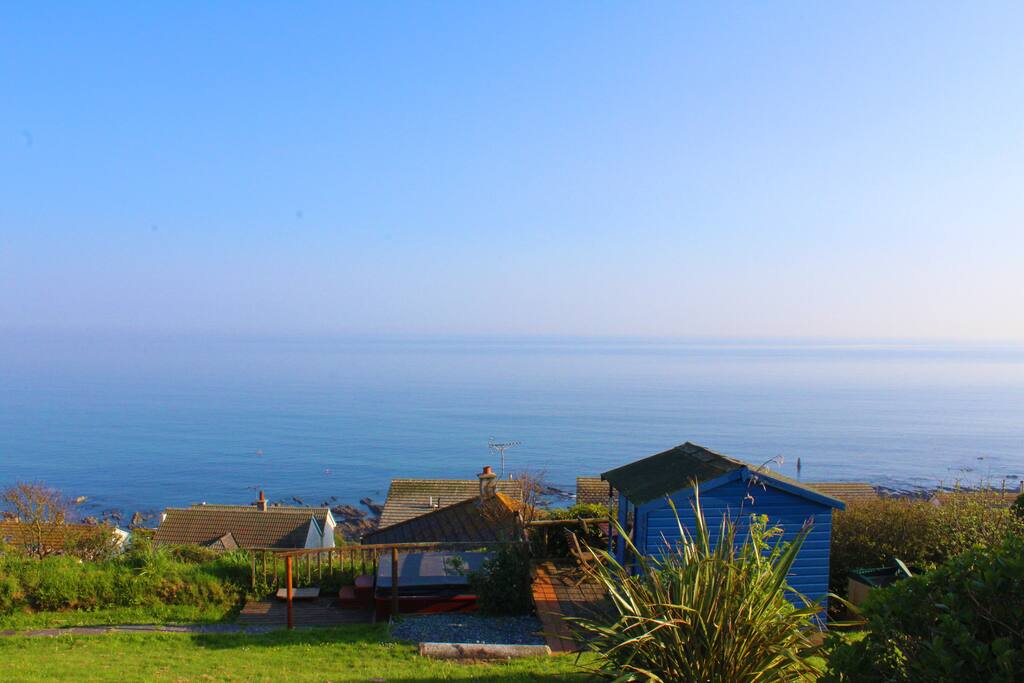 View out to sea