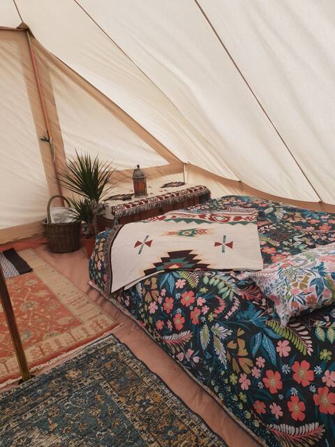 Fabulous Tuareg tent on our farm in Penn.