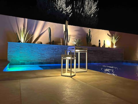 Villa Nawal with heated pool without vis-à-vis