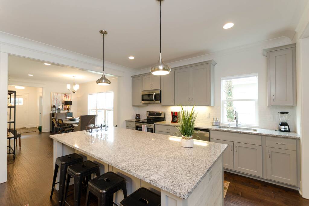 Spacious Kitchen with Huge Island