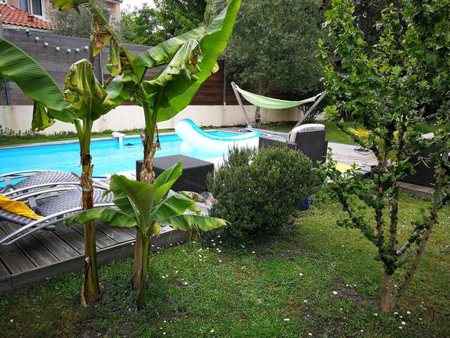 Maison Piscine 4 chambres 8/9 pers Pessac Bordeaux gallery image 2