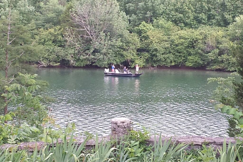 Fishing on Melton Hill Lake