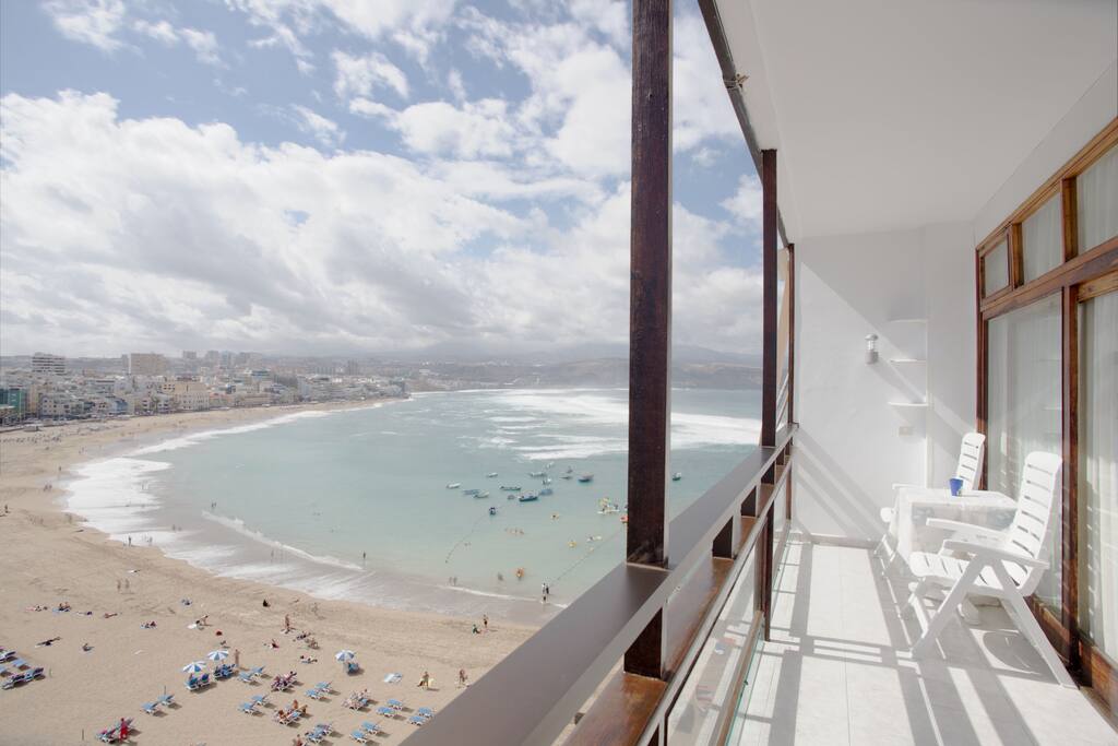 Vista desde el balcón