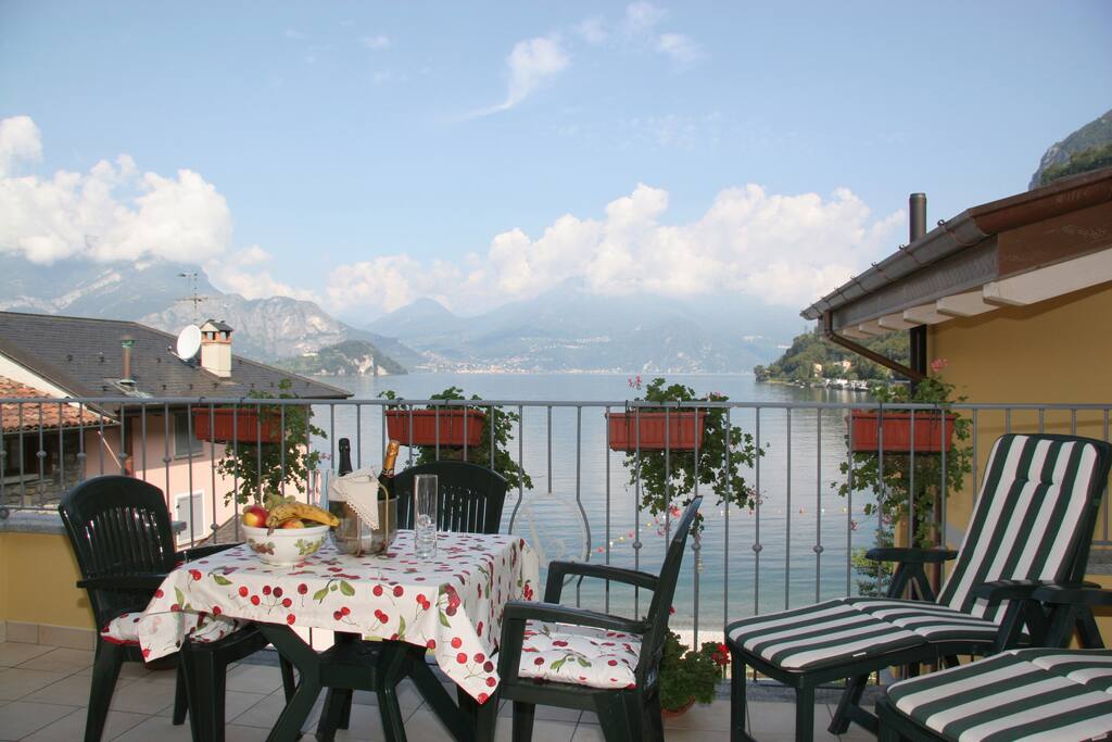 Terrazzo vista lago
