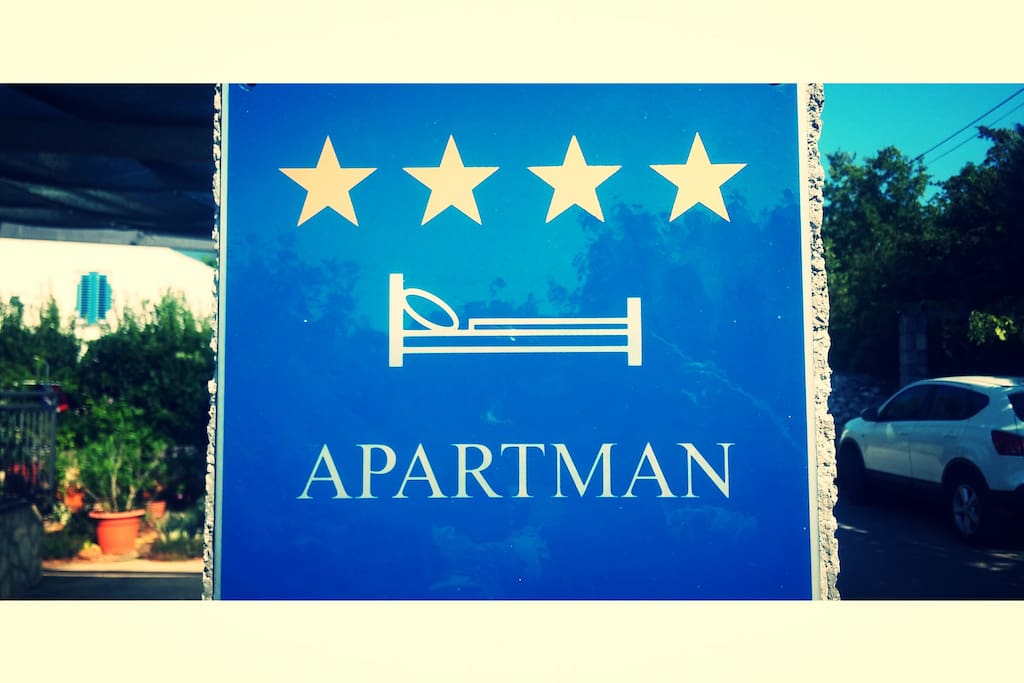 Apartment has a 4 stars category.
