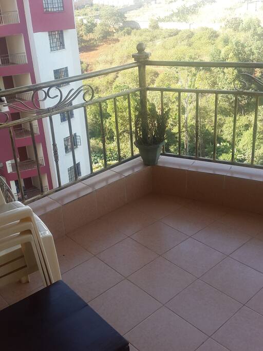 Nice airy balcony