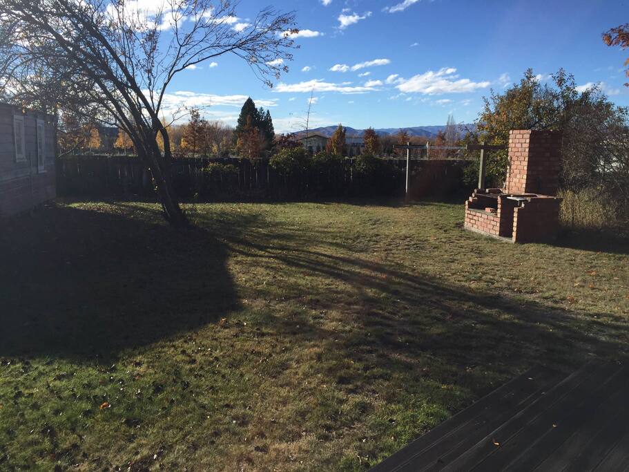 back yard