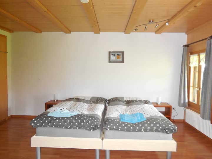 2 camas individuales, habitación 2