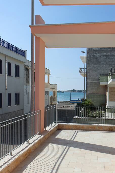 Vista mare dalla terrazza