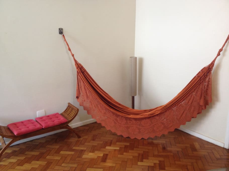 A comfy spot to rest after the beach