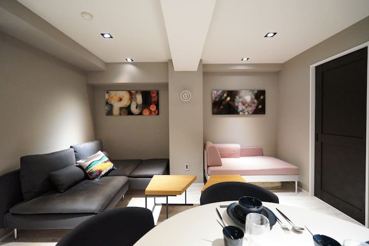 Real Life KUDANSHITA chic 2-bedroom/6pax/3mins sub