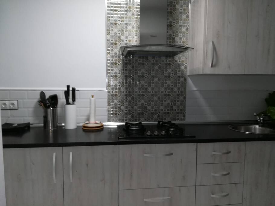 Cocina nueva.