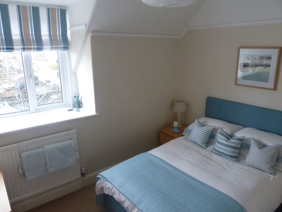 Bright and cheery bedroom