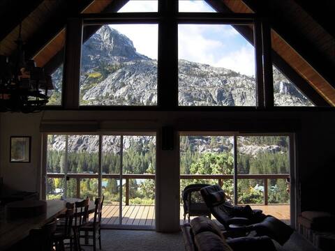 June Lake Ca. Waterfall View Home