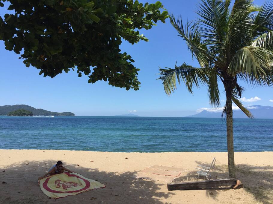 Vista da sala de estar