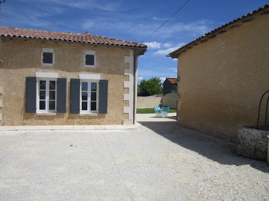 entrée extérieure