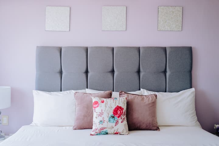 Pumzika baada ya siku nzuri katika kitanda cha King Size