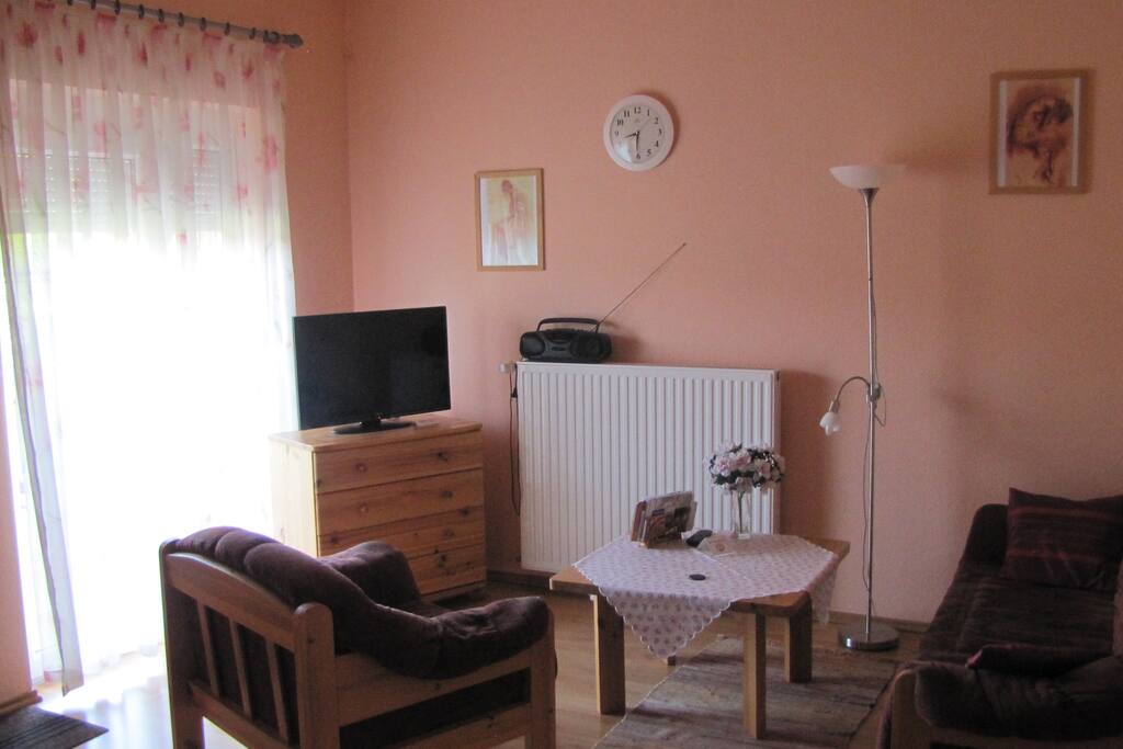 Két személyes apartman nappali