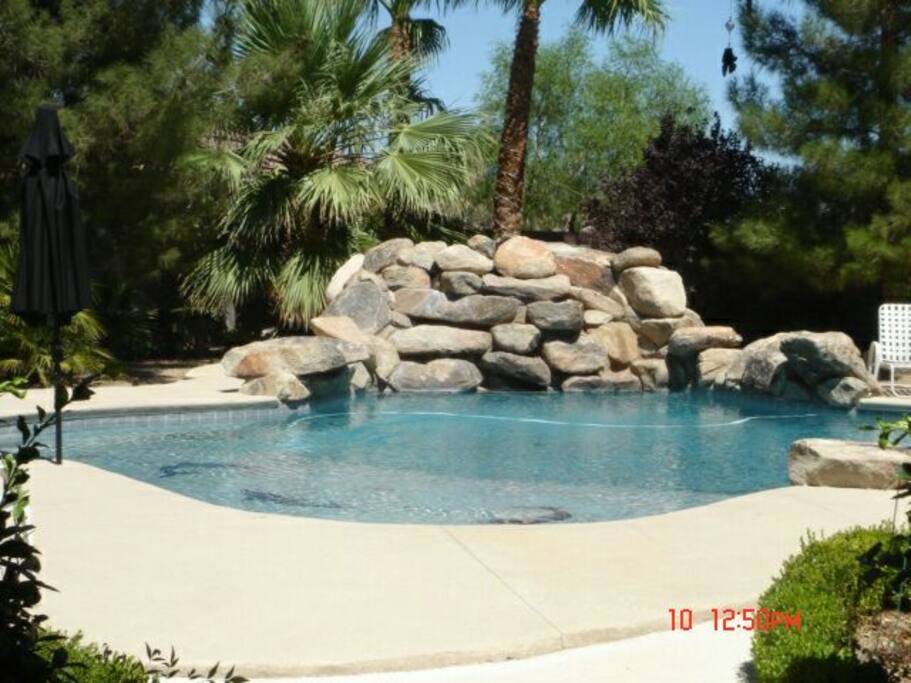 Pool & waterfall