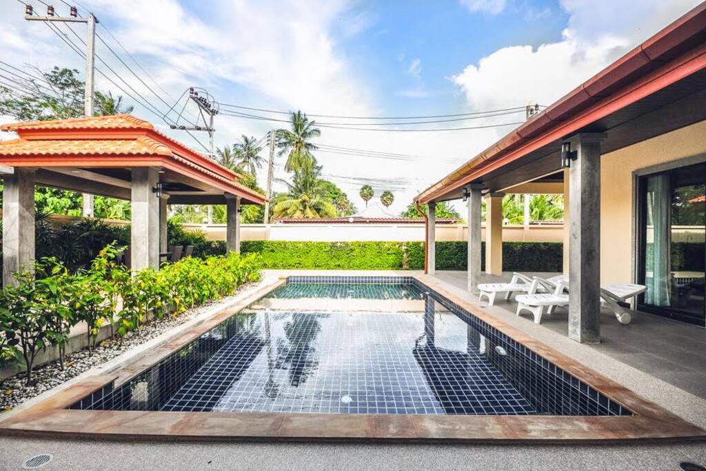 Pool size 4x8x1.2-1.5m