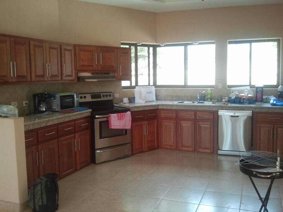 Well equipped kitchen