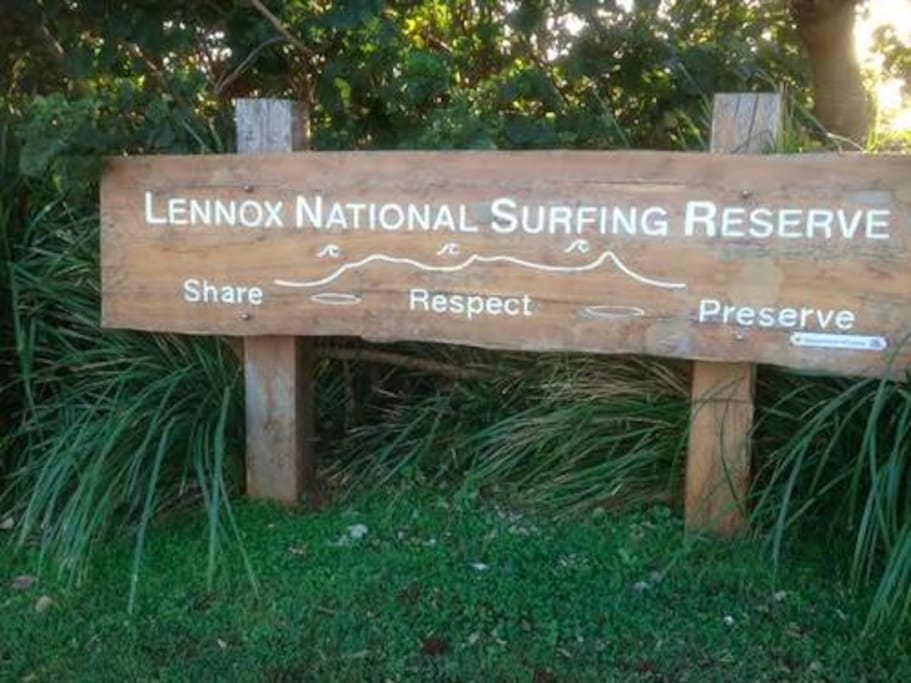 Lennox Surf reserve - if there was any doubt.