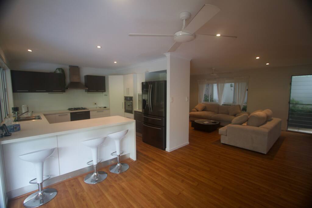 The kitchen is yours to create a feast or reheat your take away