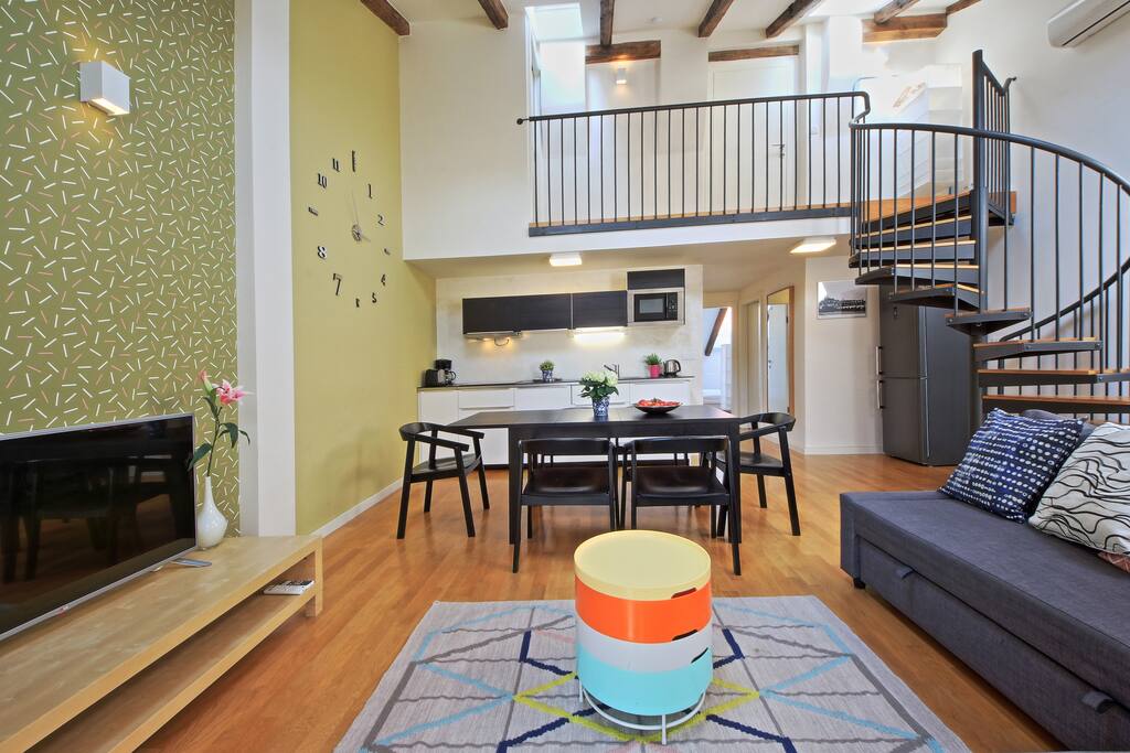 spacious maissonette